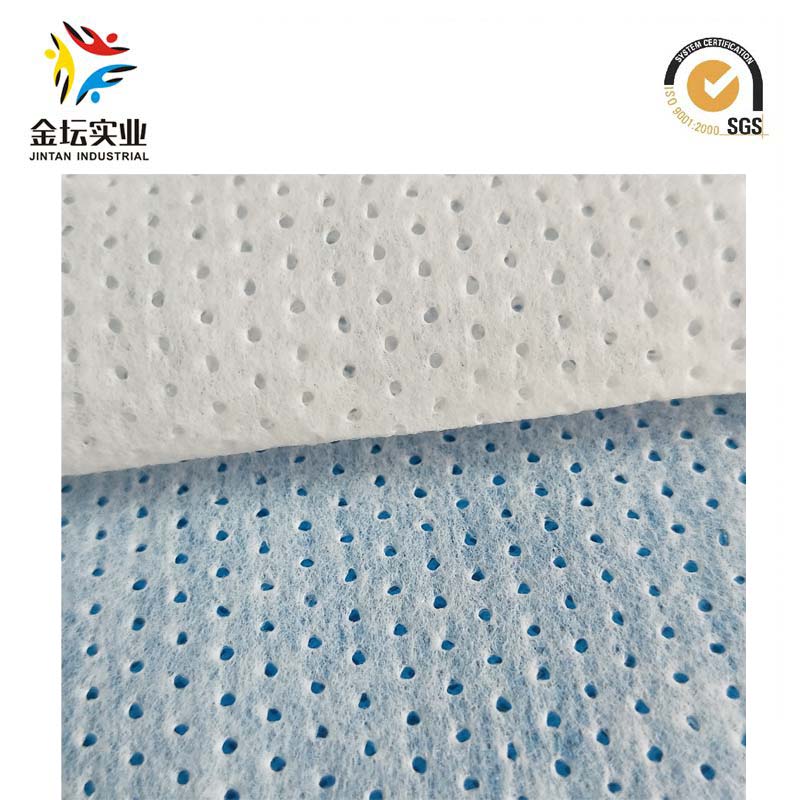 High Quality Perforated Hydrophilous Nonwoven for Baby Nappy Top Sheet(k03)
